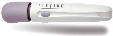 AV-1230 AcuVibe Mini Cordless Personal Massager - The World's Most Popular Handheld Cordless Wireless Magic Wand Vibration Massager
